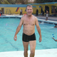 Illustration for article titled Man Wearing Low-Cut Swimsuit As Though Public Pool A Sun-Kissed Sardinian Cove